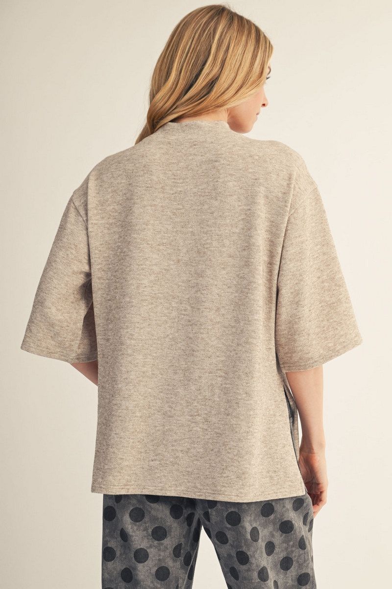Saddie Mock Neck