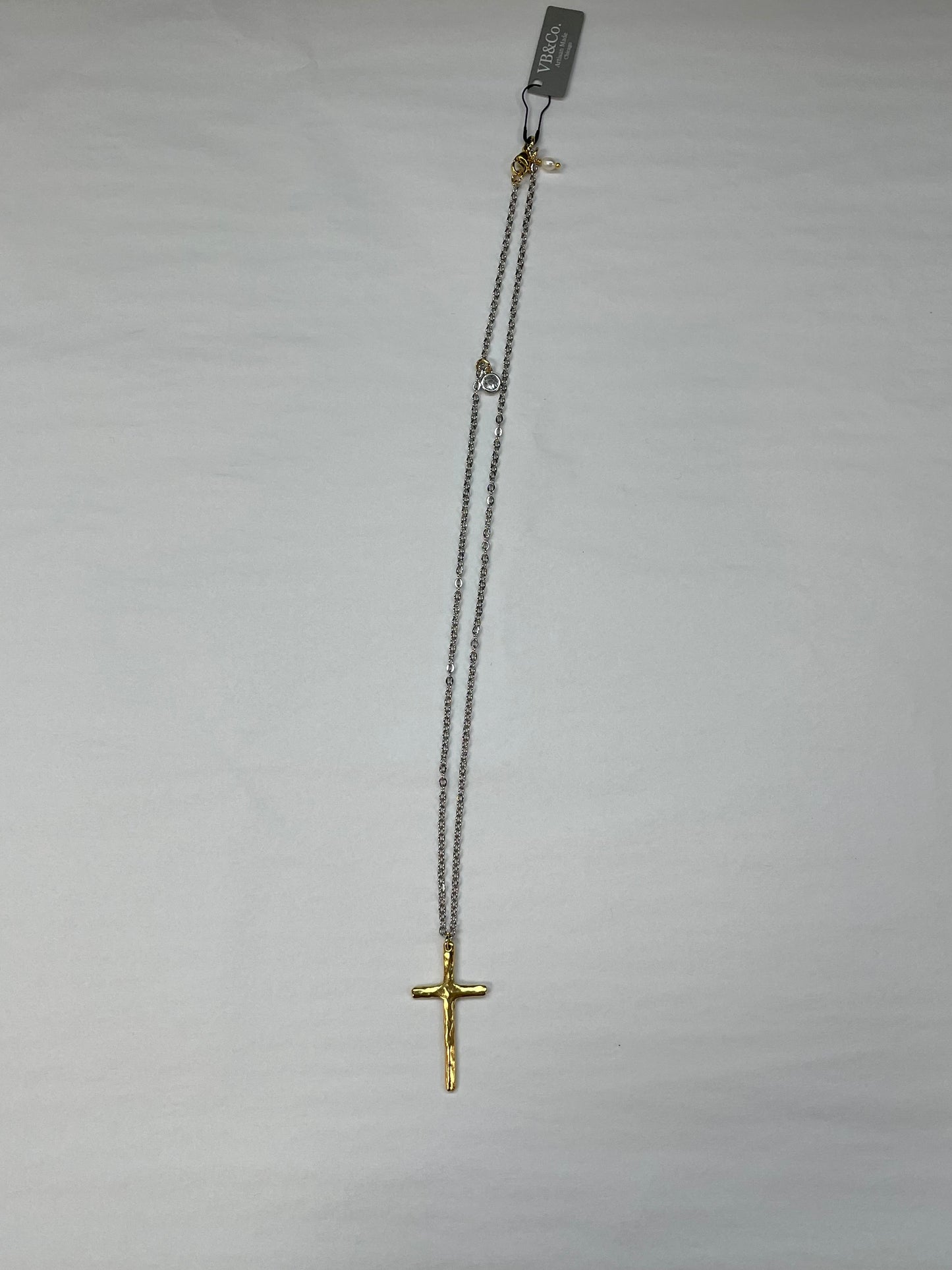 Mary Cross Necklace