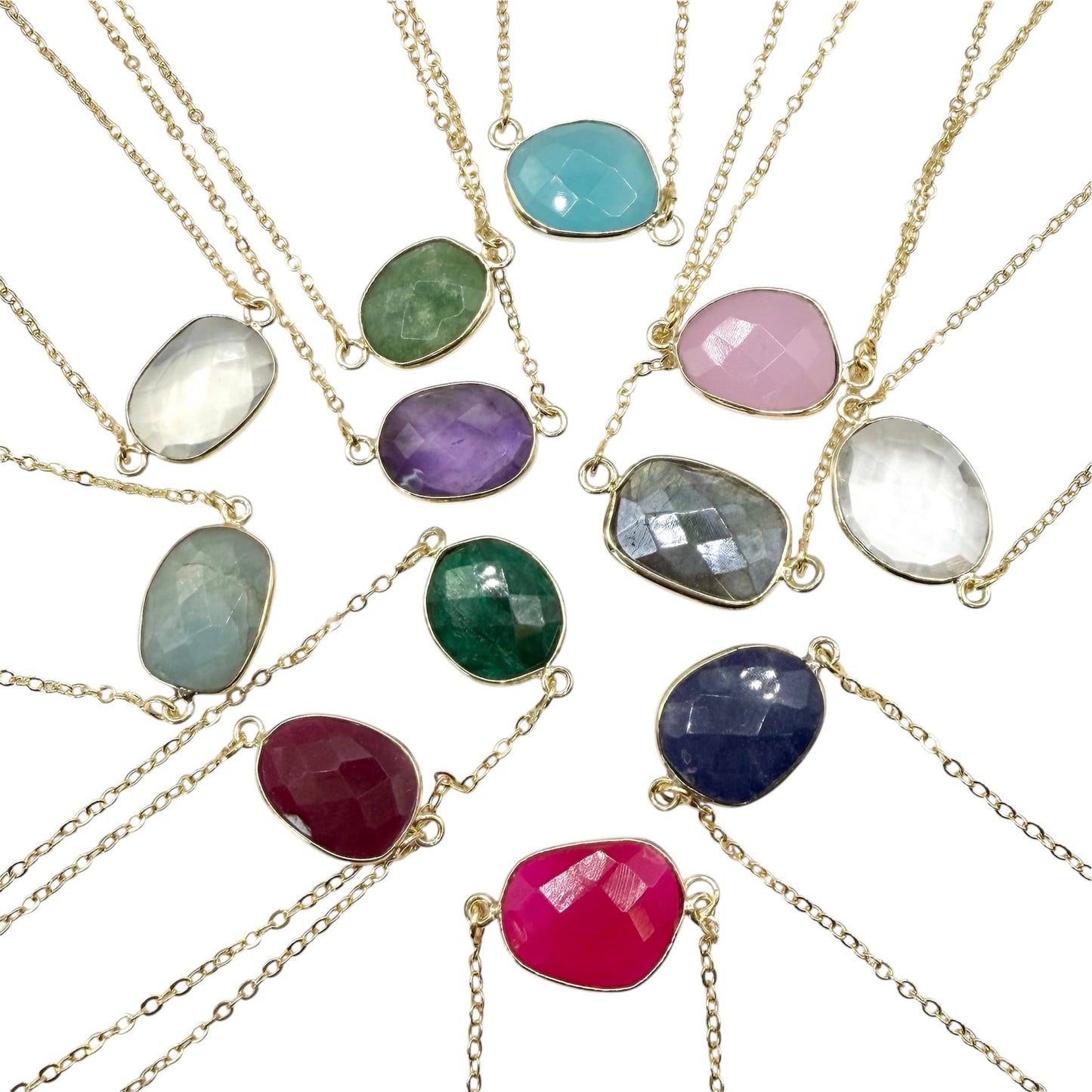 Gina Gemstone Necklace