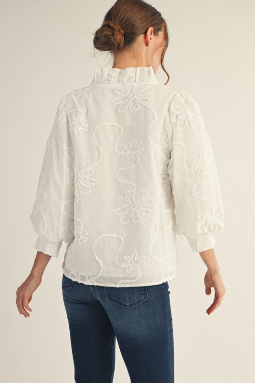 Kelsey Flower Blouse