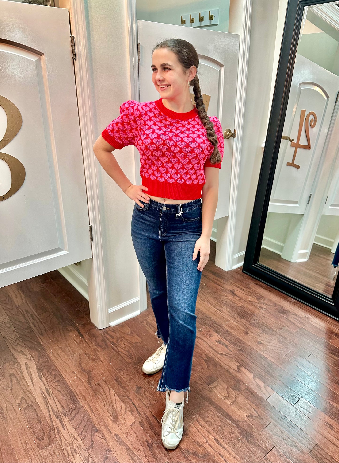 Cupid Cropped Sweater