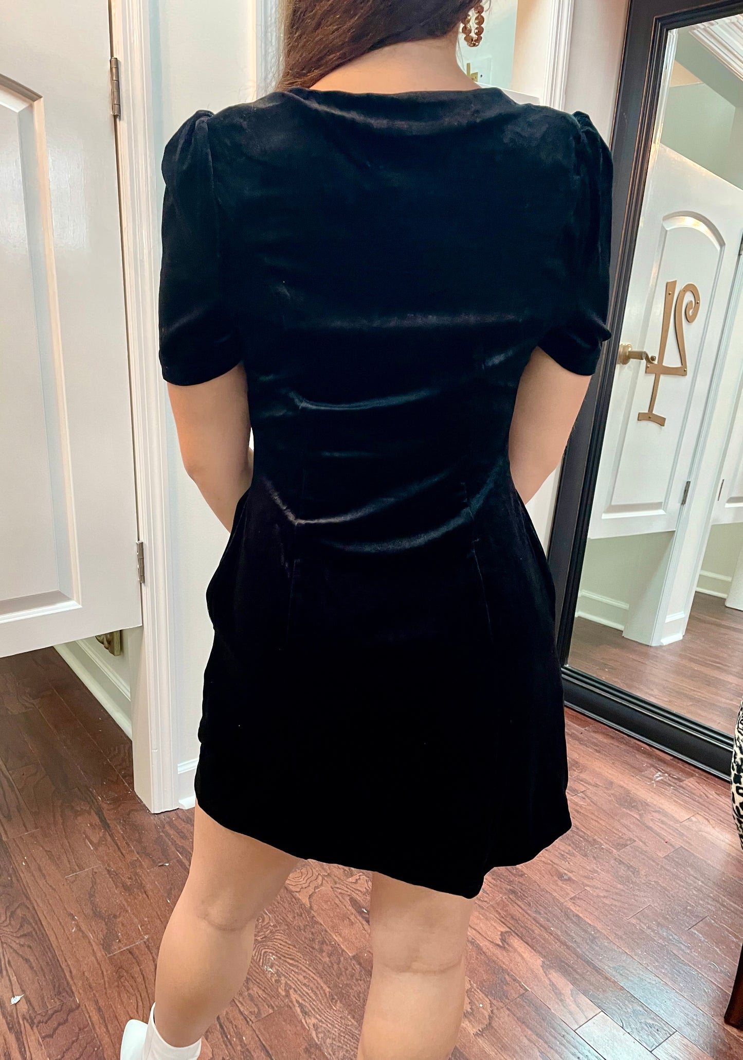 Jackson Velvet Mini Dress