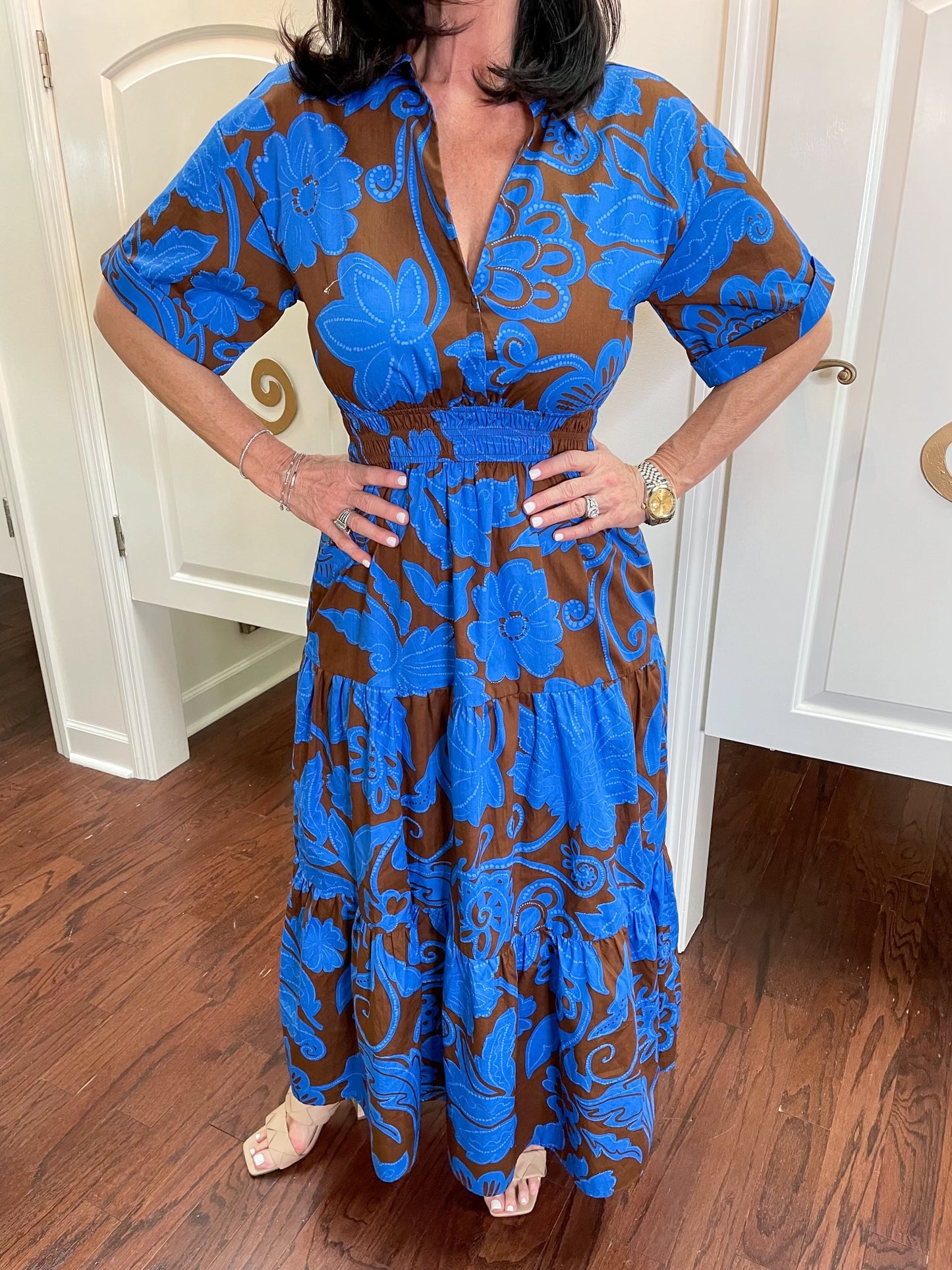 Ofelia Floral Apres Maxi Dress