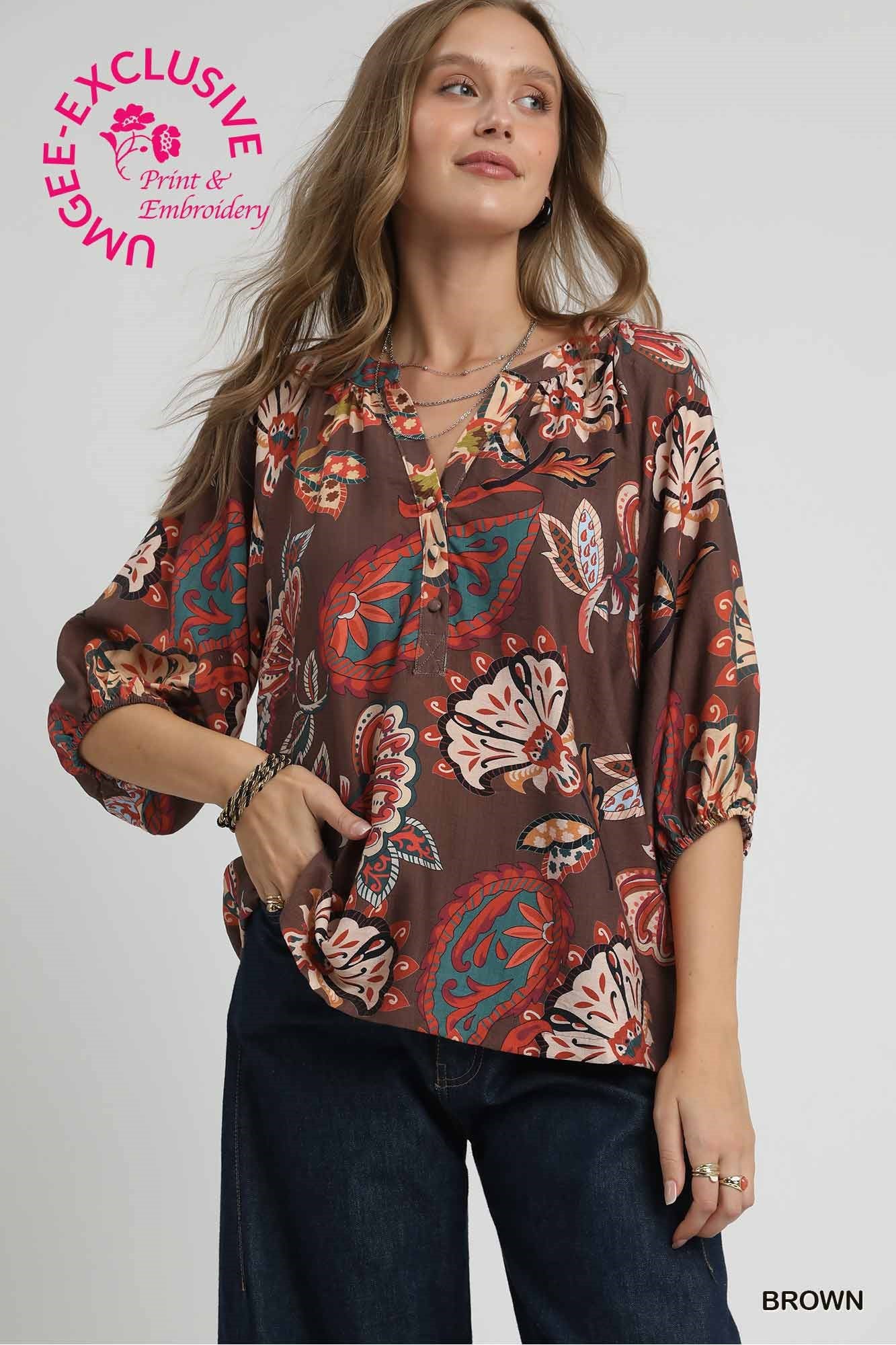 Elle Blouse