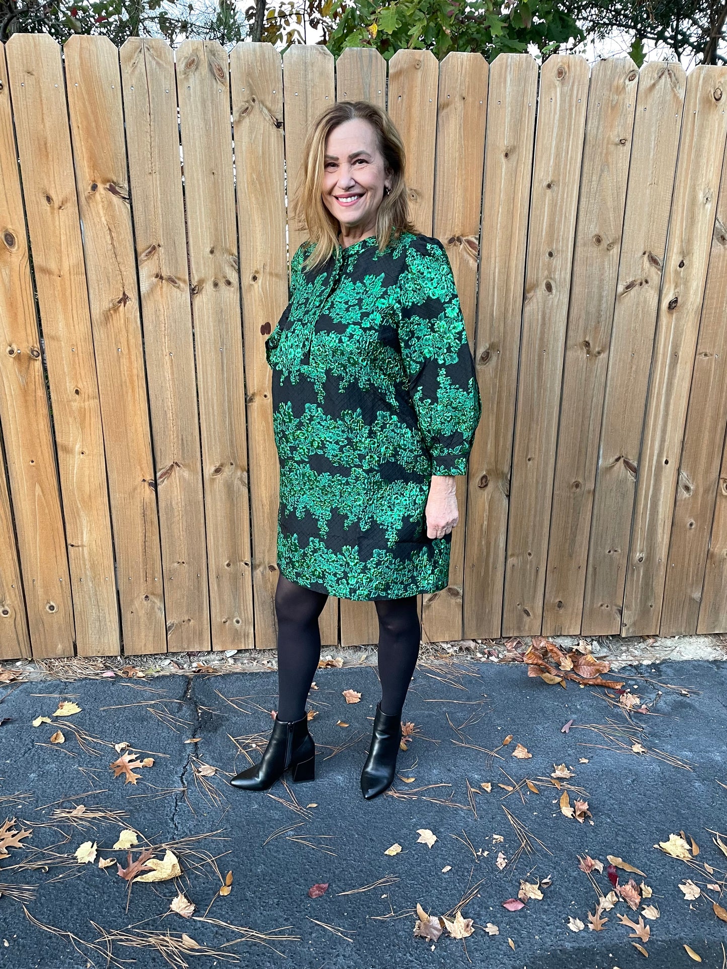 Elyna Jacquard Mini Dress