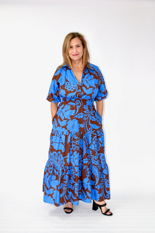 Ofelia Floral Apres Maxi Dress