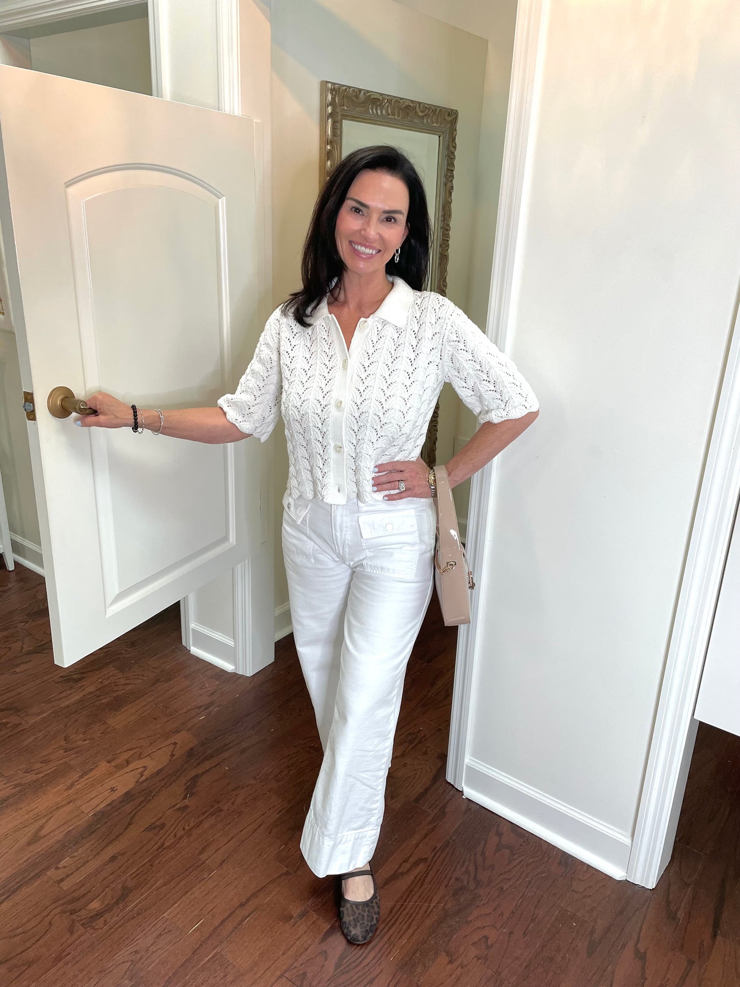 Donna Collared Cardigan