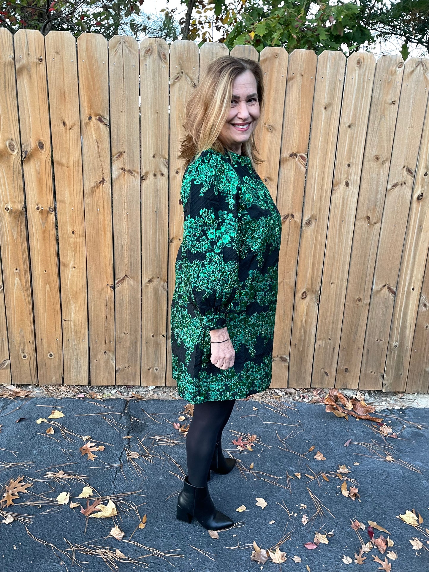 Elyna Jacquard Mini Dress