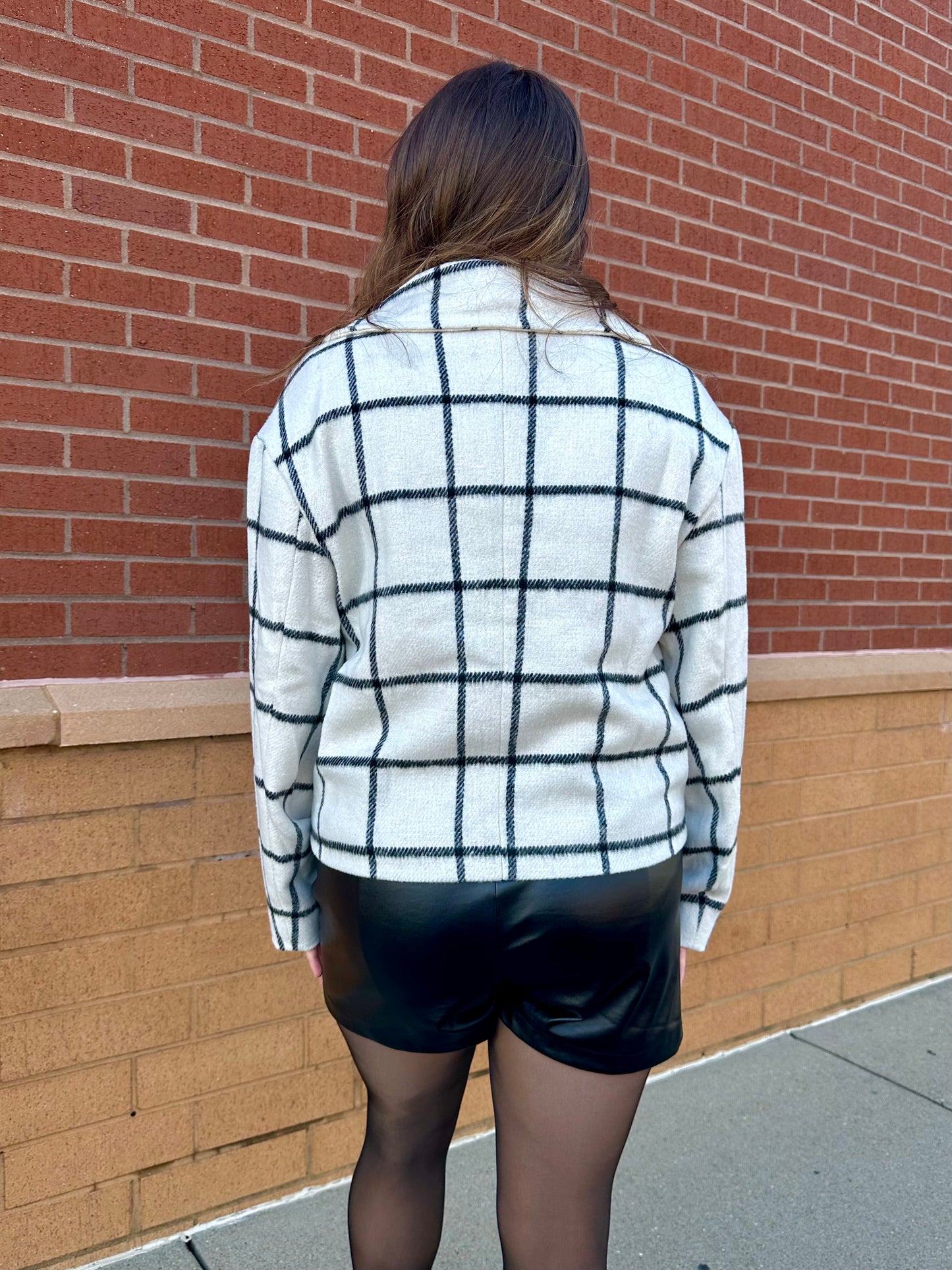 Alexa Plaid Jacket