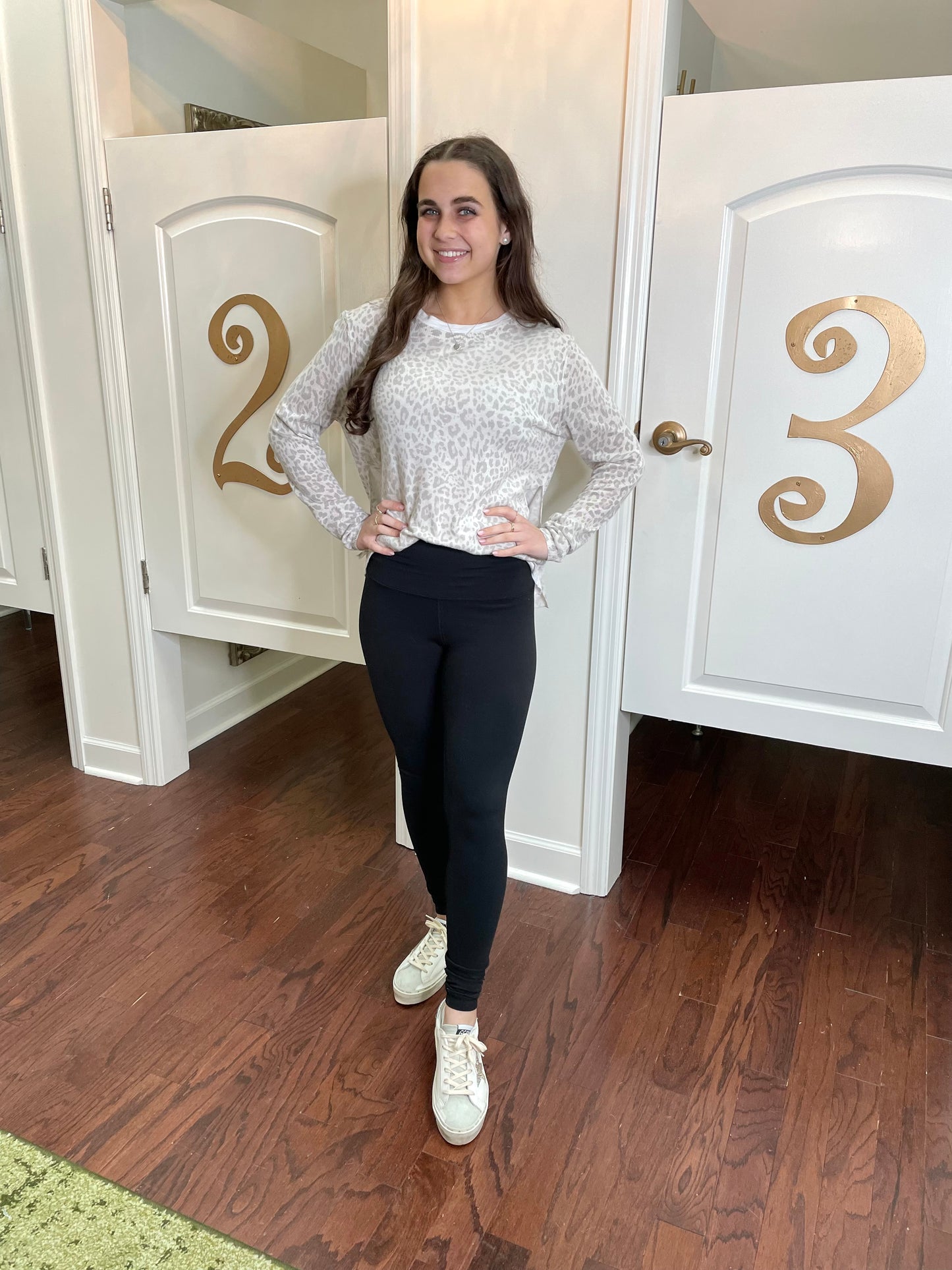 Blush Leopard Sweater