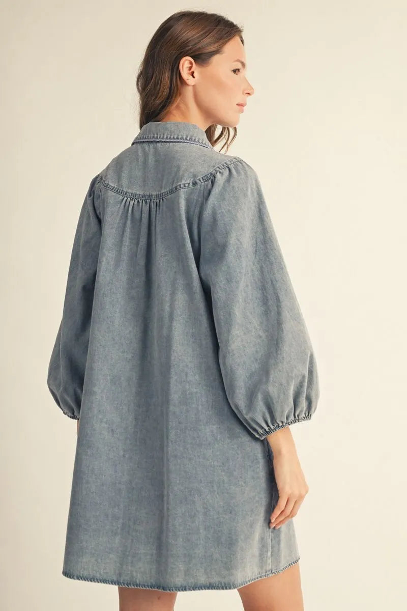 Anna Denim Dress
