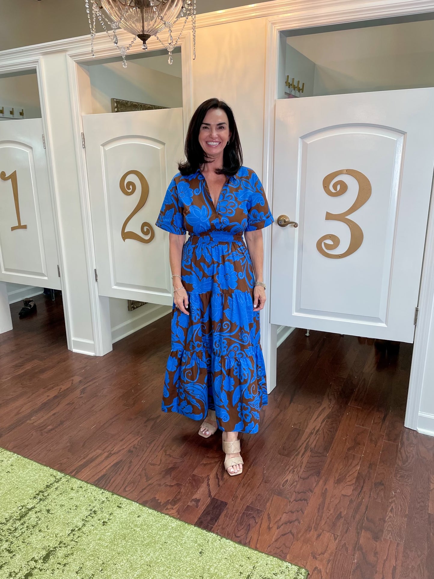 Ofelia Floral Apres Maxi Dress