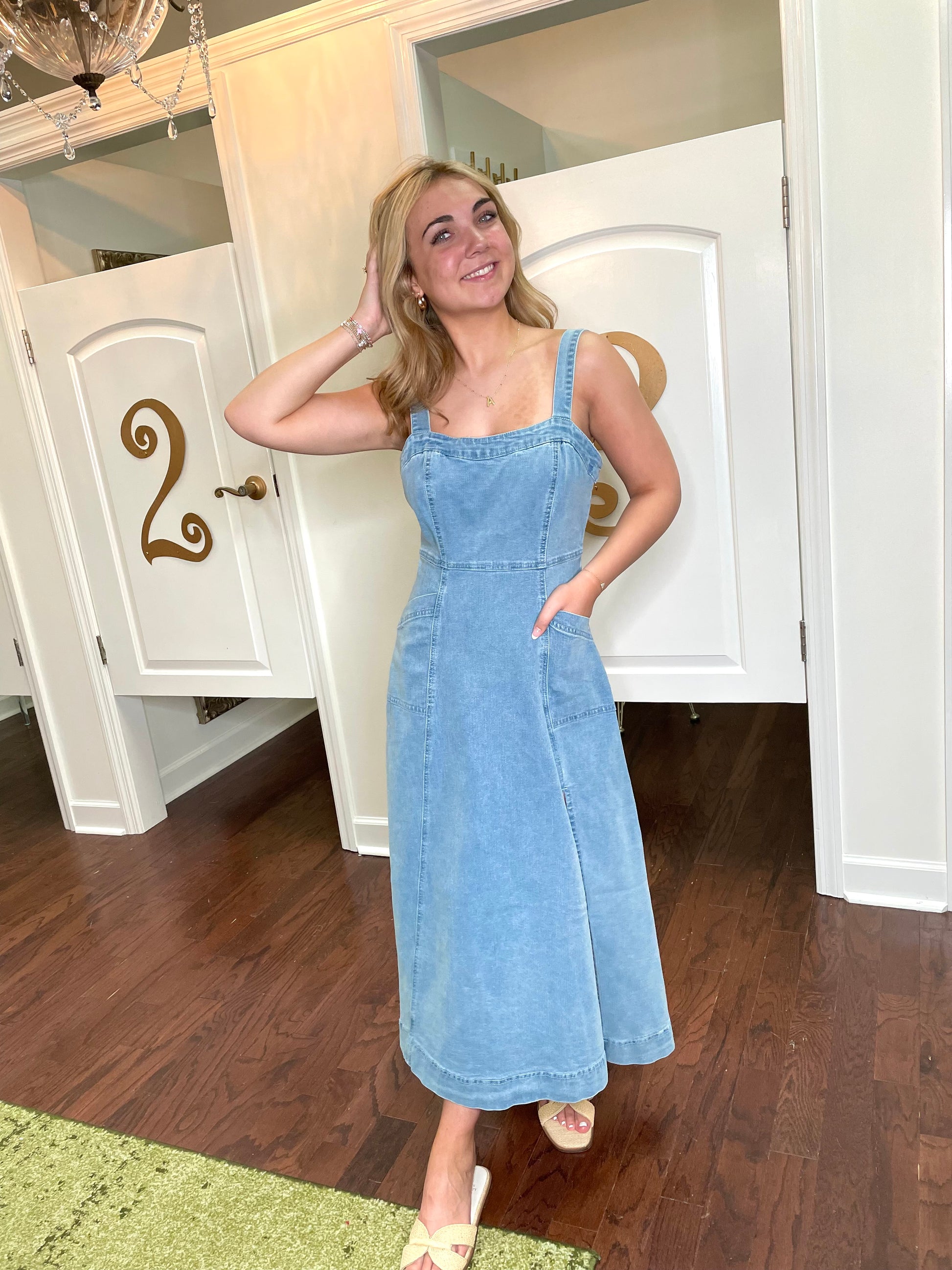 Erica Denim Dress Medium Erica Denim Dress Medium