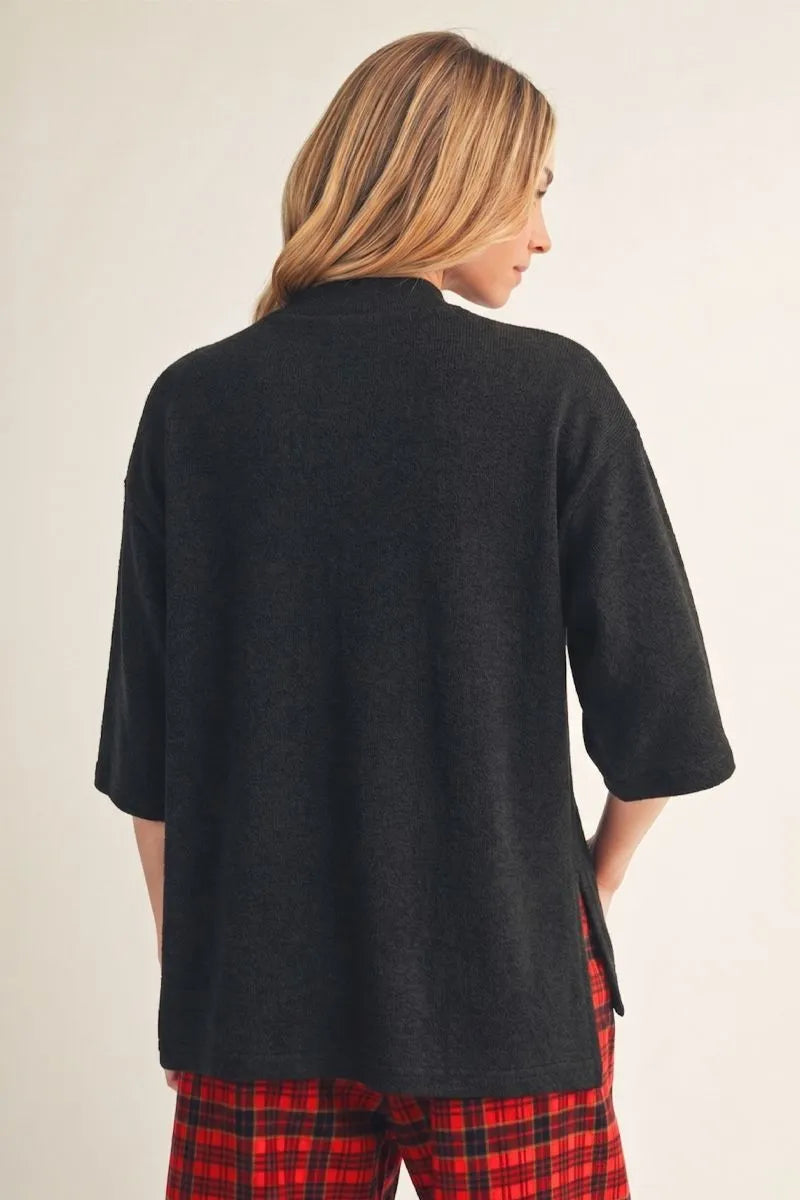 Saddie Mock Neck