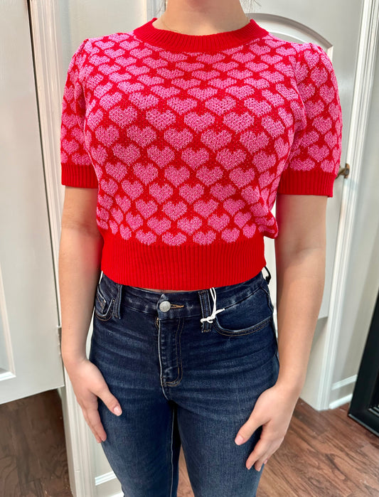 Cupid Cropped Sweater