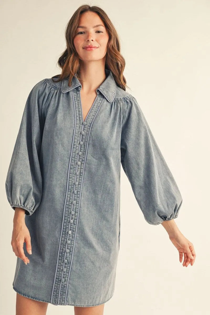 Anna Denim Dress
