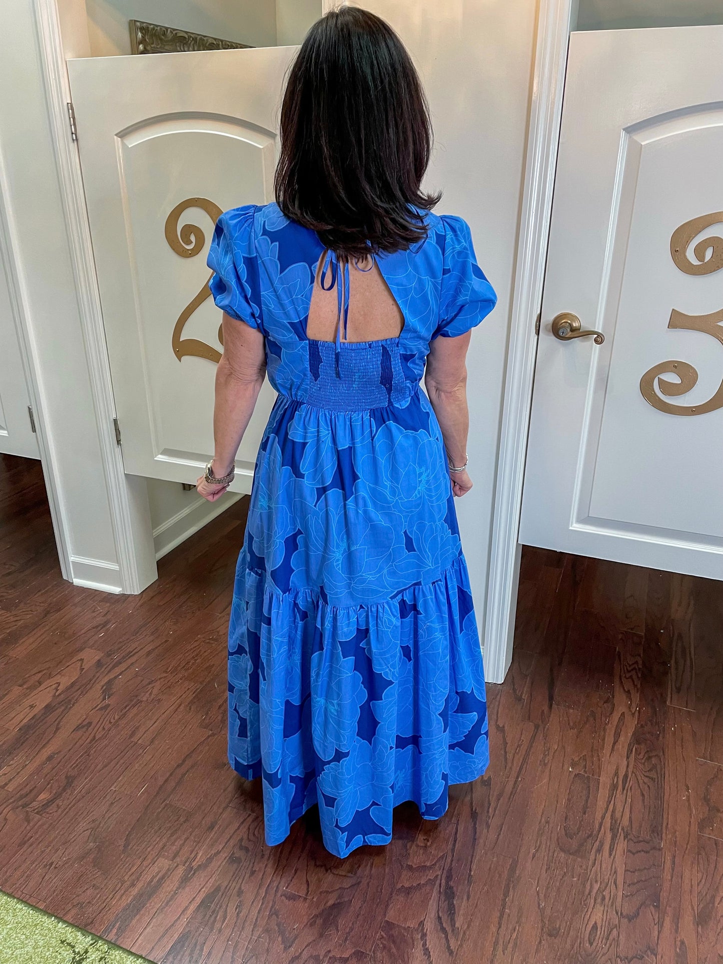 Skyline Floral Becca Maxi Dress