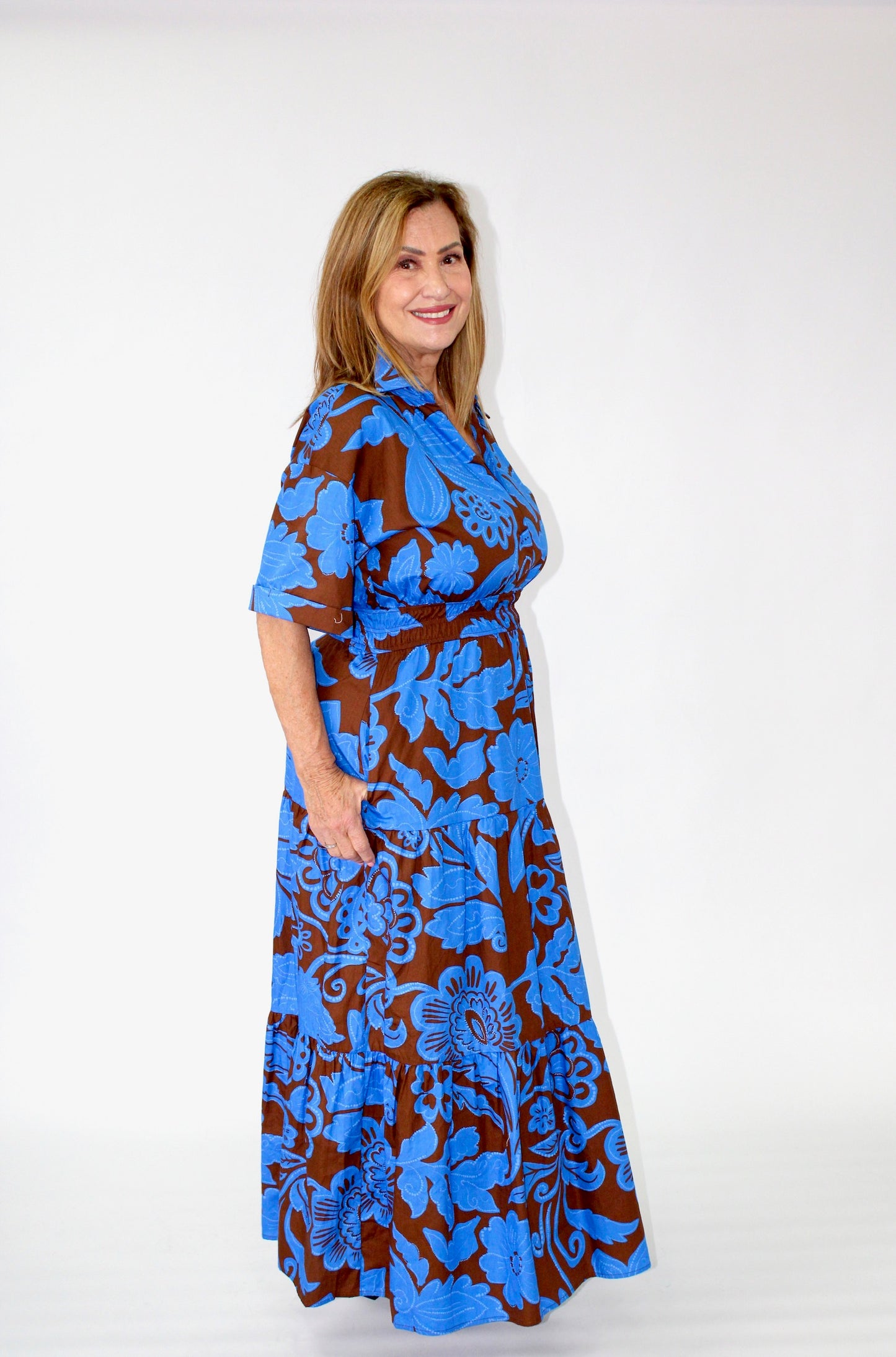Ofelia Floral Apres Maxi Dress