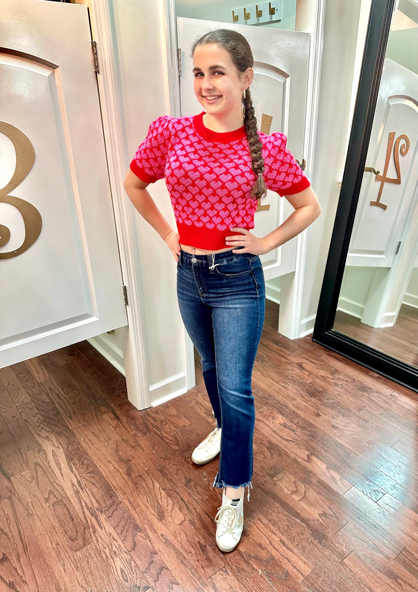 Cupid Cropped Sweater