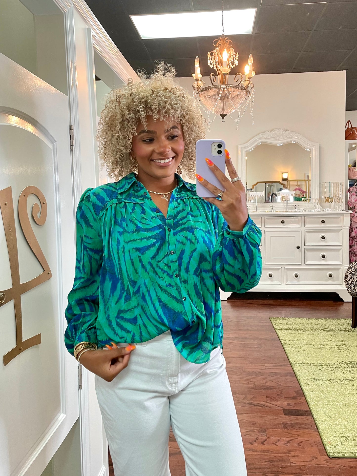 Tropic Thunder Blouse