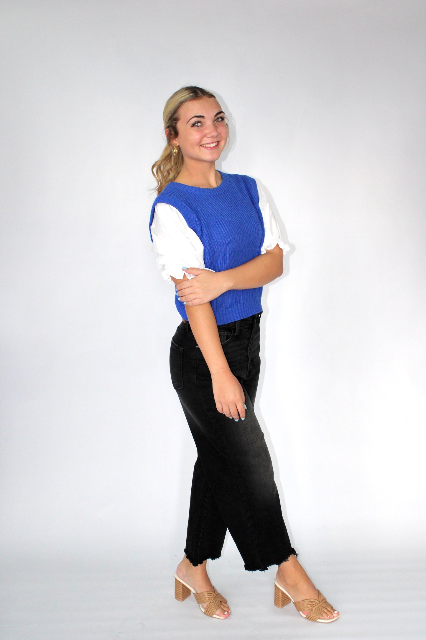 Avignon Sweater Vest Top