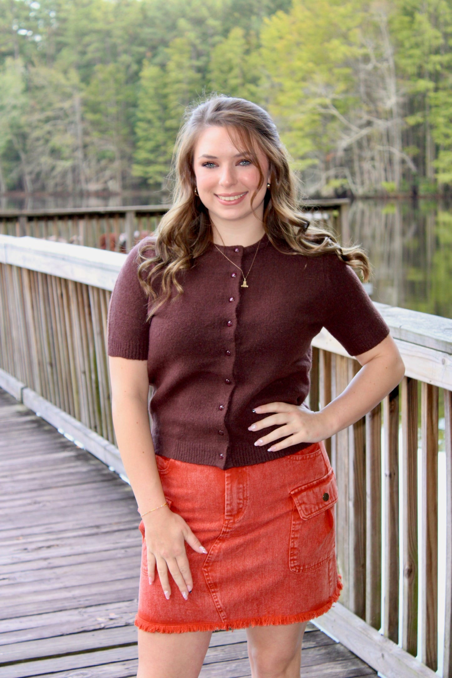Pumpkin Patch Mini Skirt