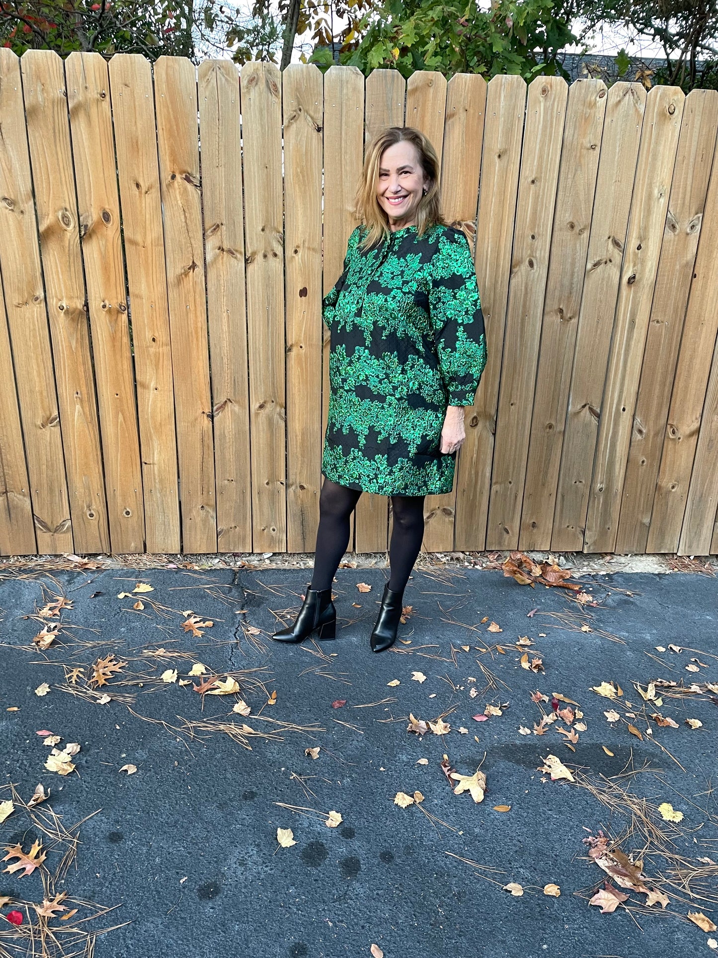 Elyna Jacquard Mini Dress