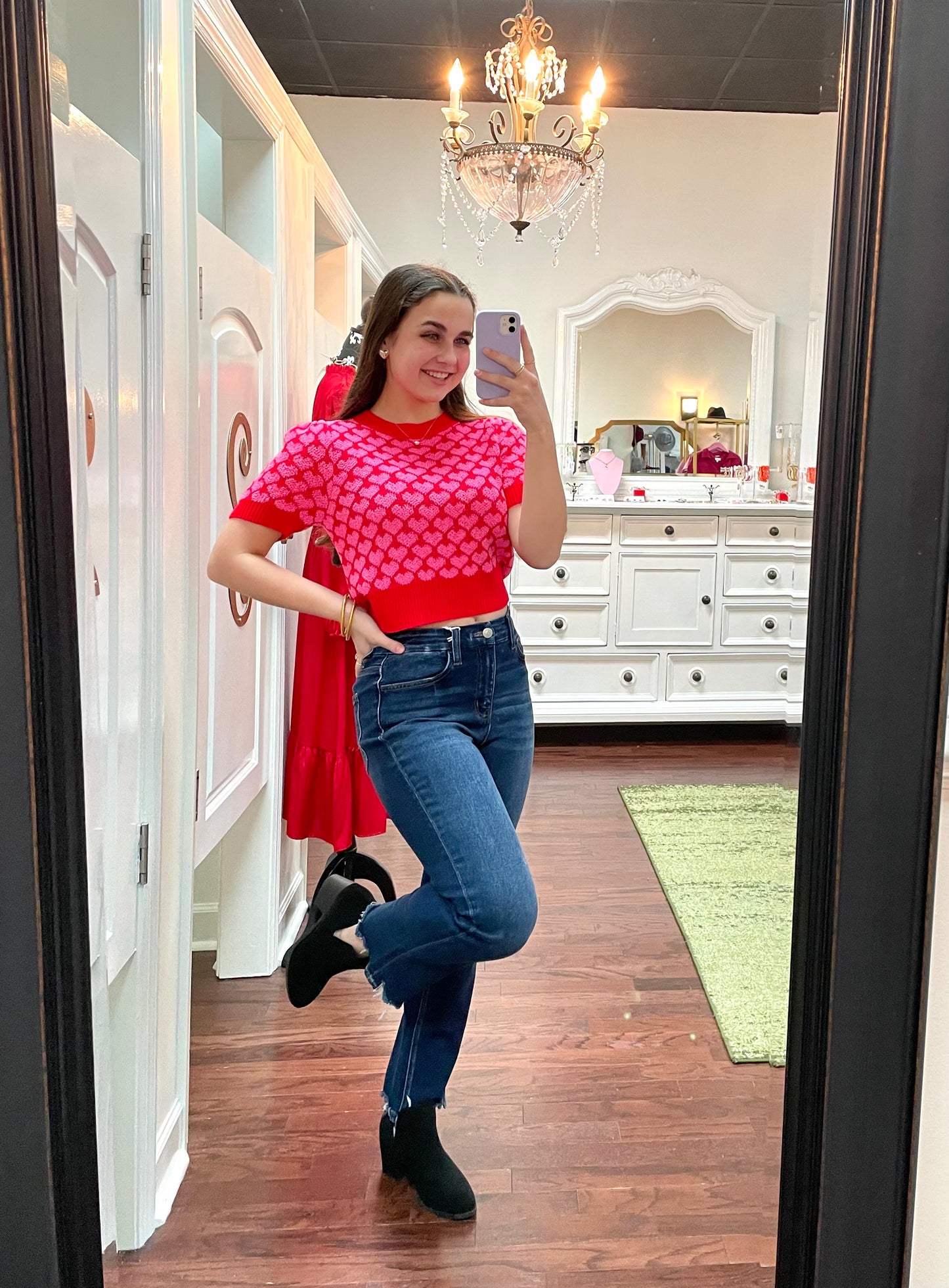 Cupid Cropped Sweater