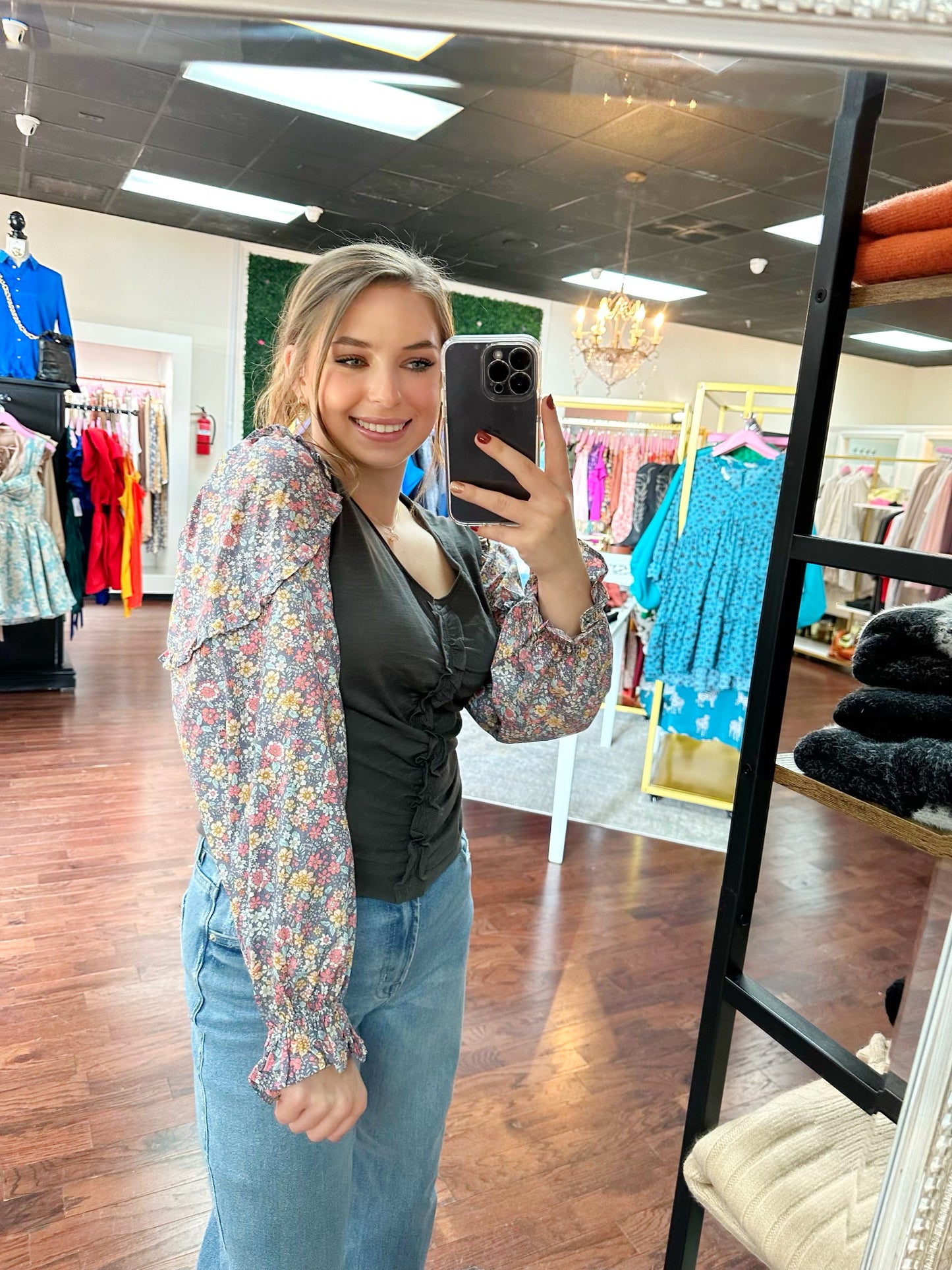 Flirty Ruffles Blouse