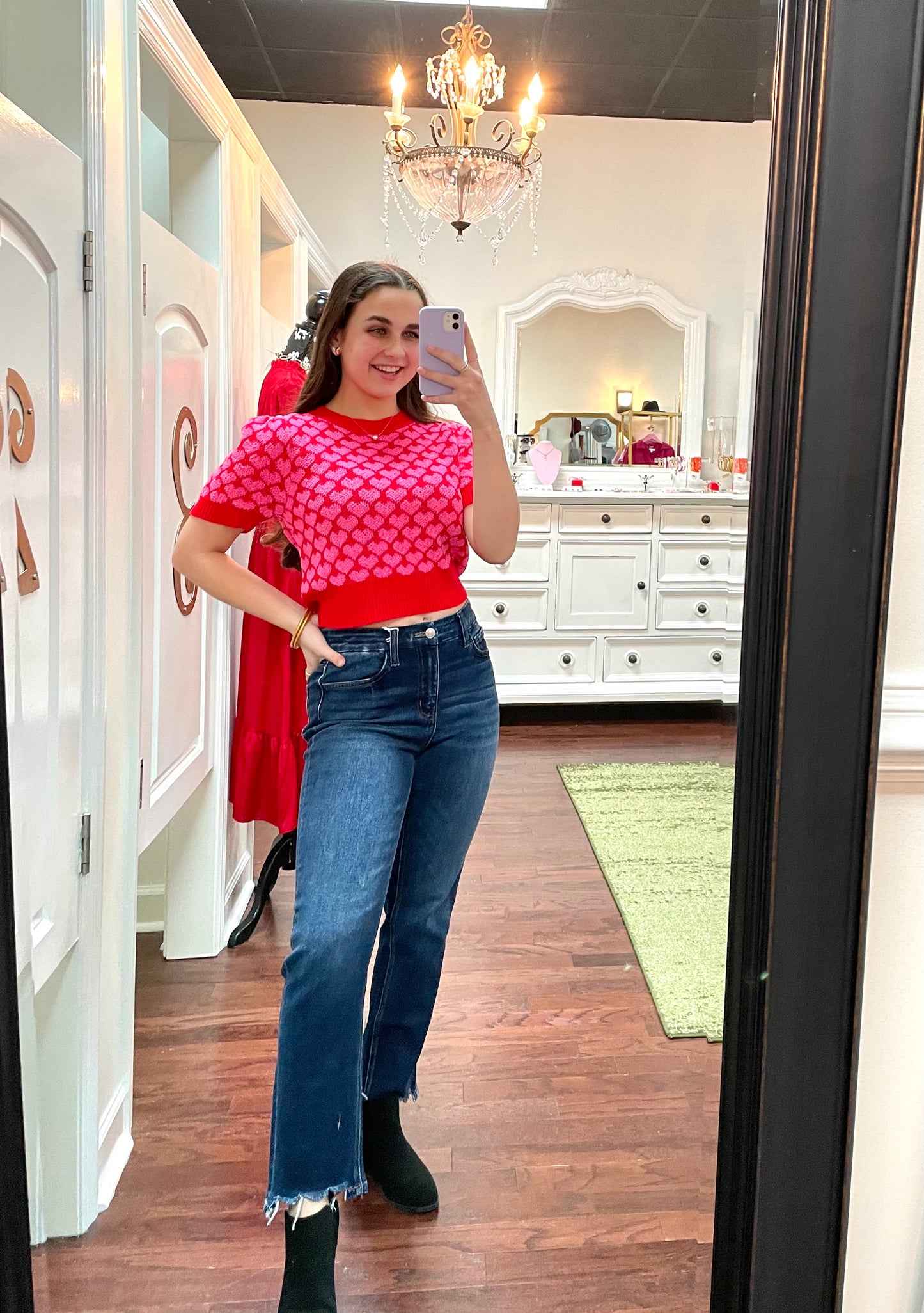 Cupid Cropped Sweater