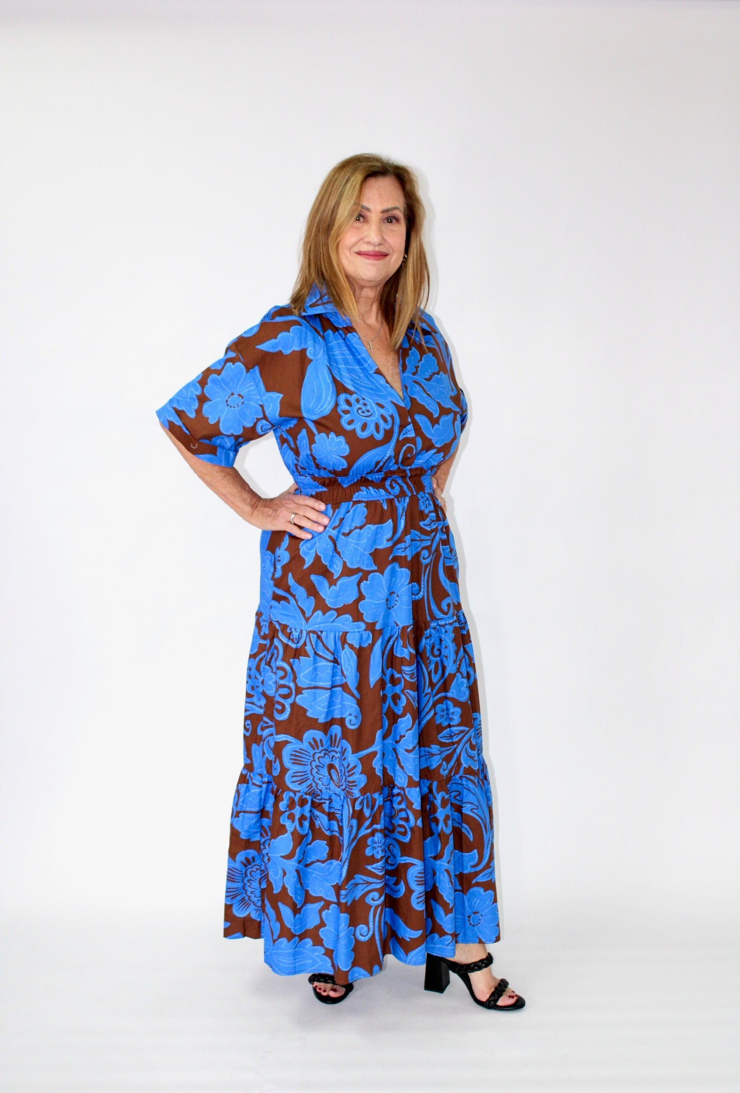 Ofelia Floral Apres Maxi Dress