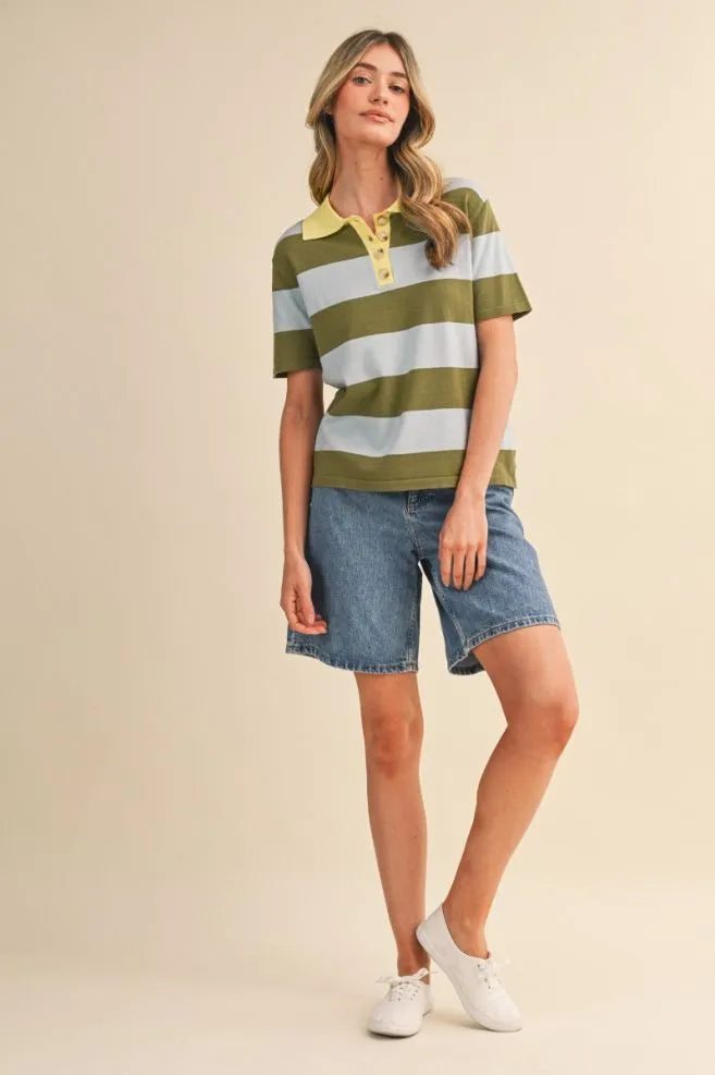 Penny Polo Top