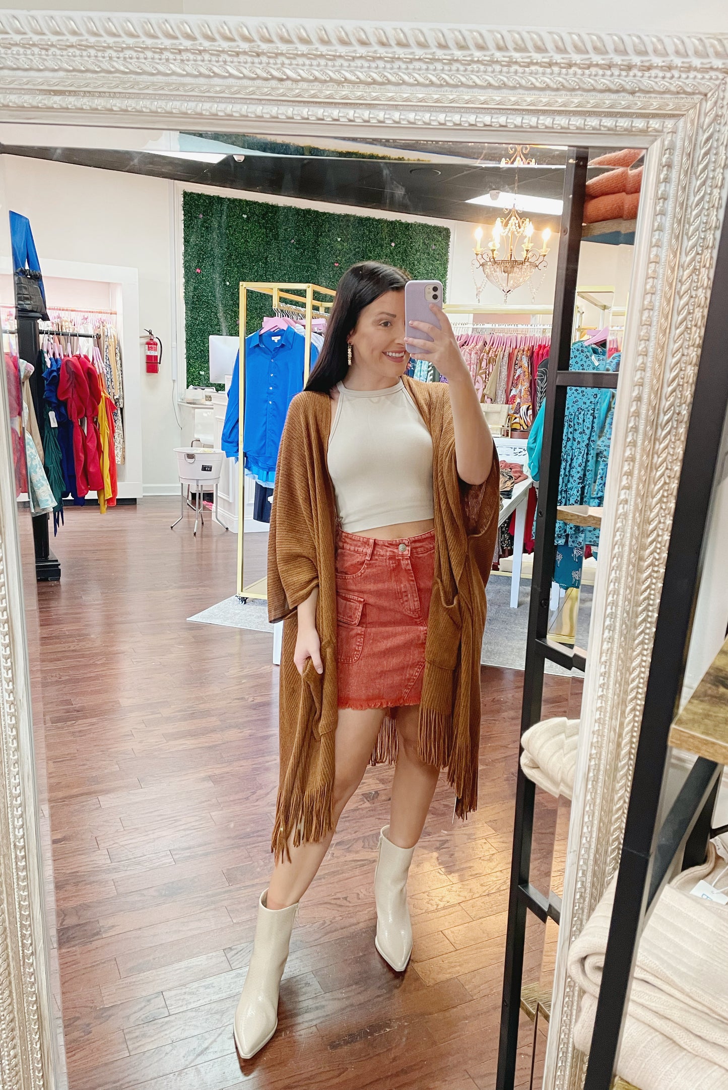 Pumpkin Patch Mini Skirt