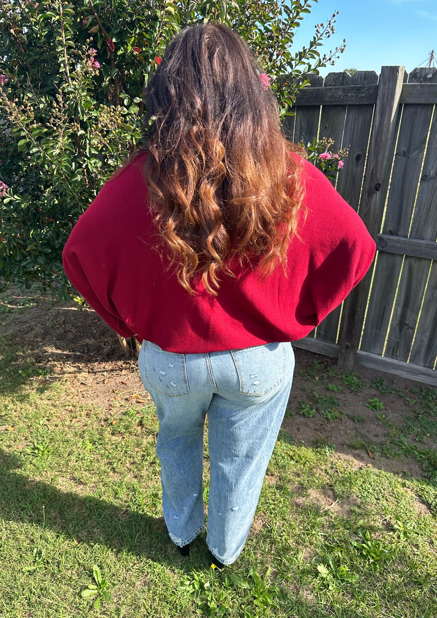 Plus Size High Rise Straight Jean