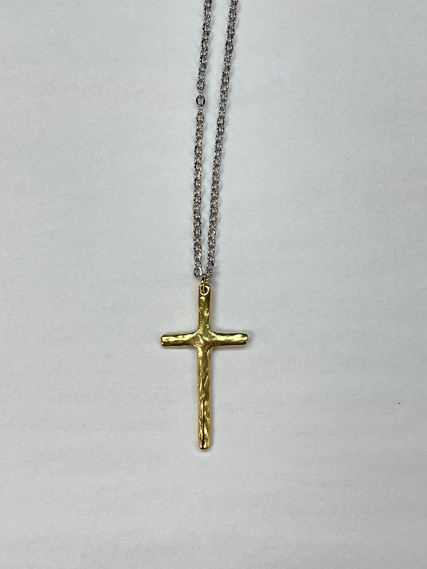 Mary Cross Necklace