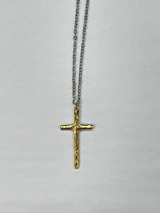 Mary Cross Necklace