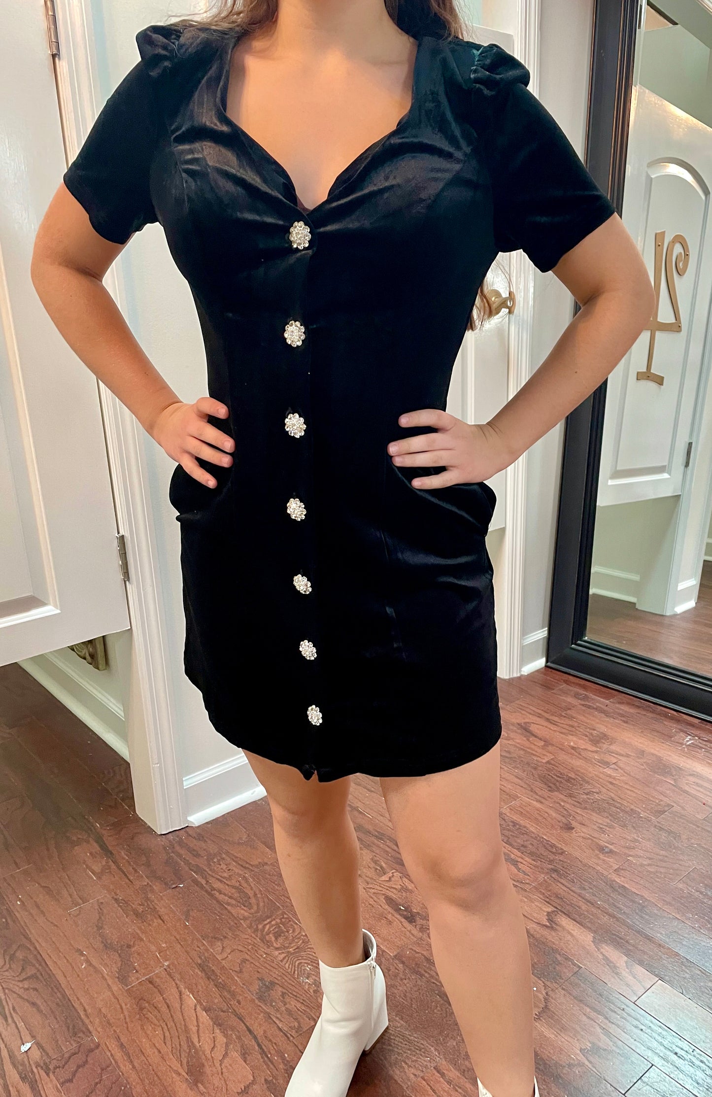 Jackson Velvet Mini Dress