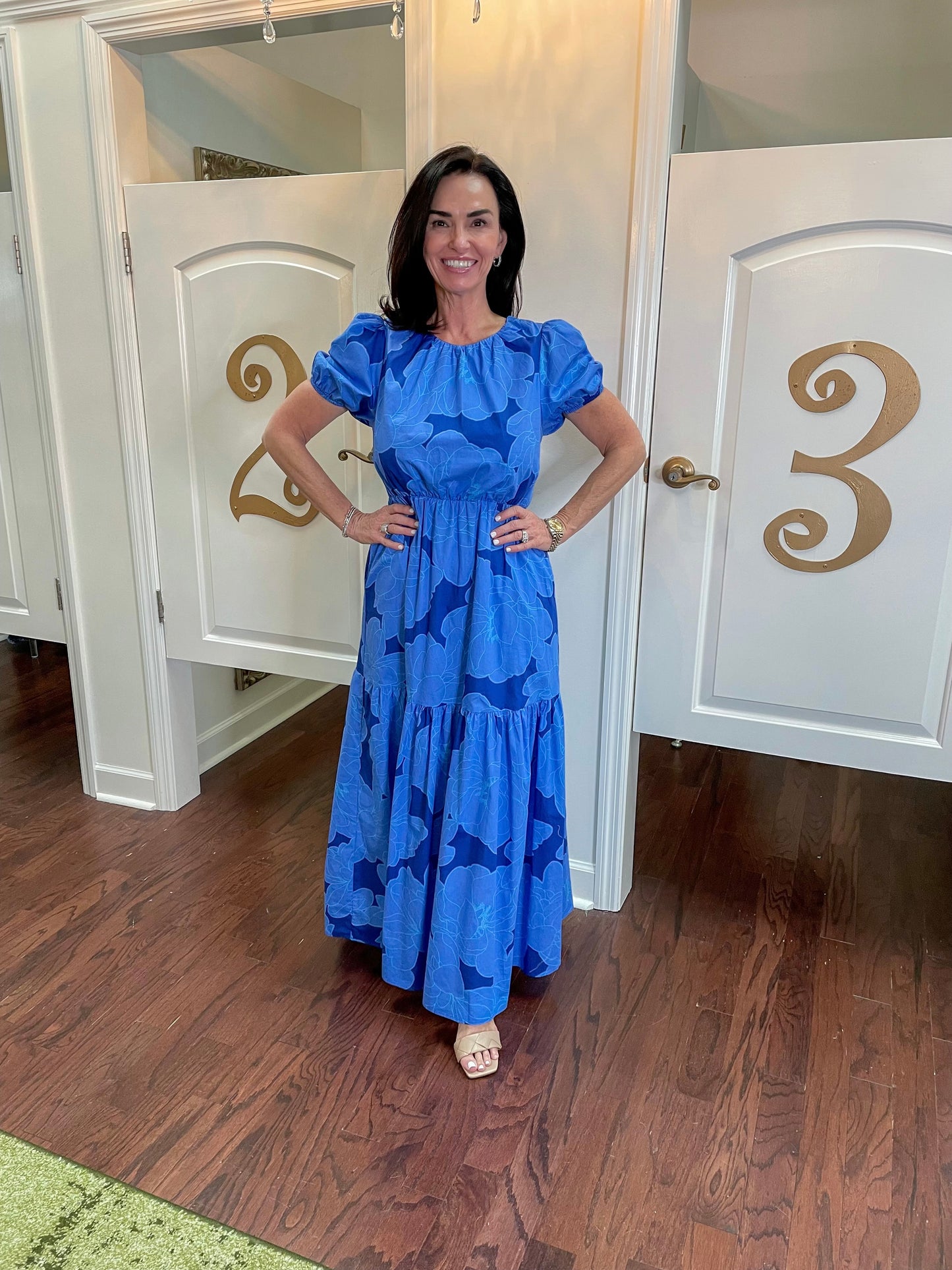 Skyline Floral Becca Maxi Dress