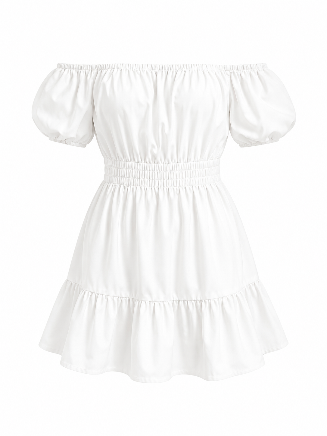 Bandage Summer Cotton Fabric Dress