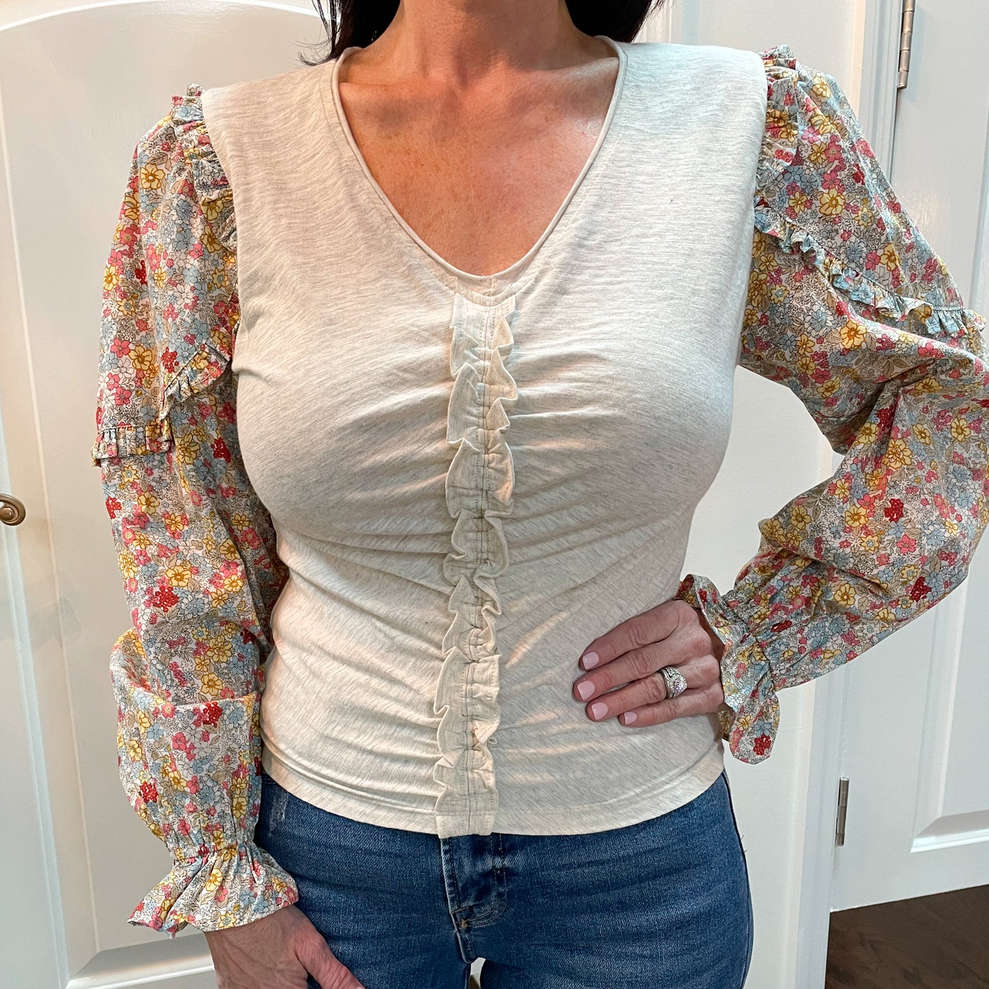 Flirty Ruffles Blouse