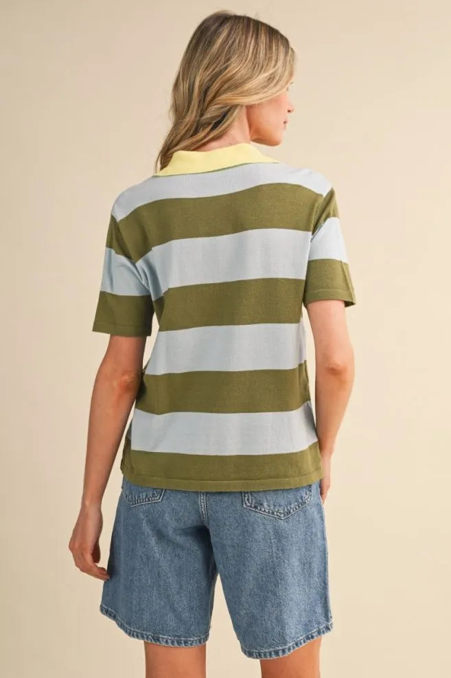 Penny Polo Top
