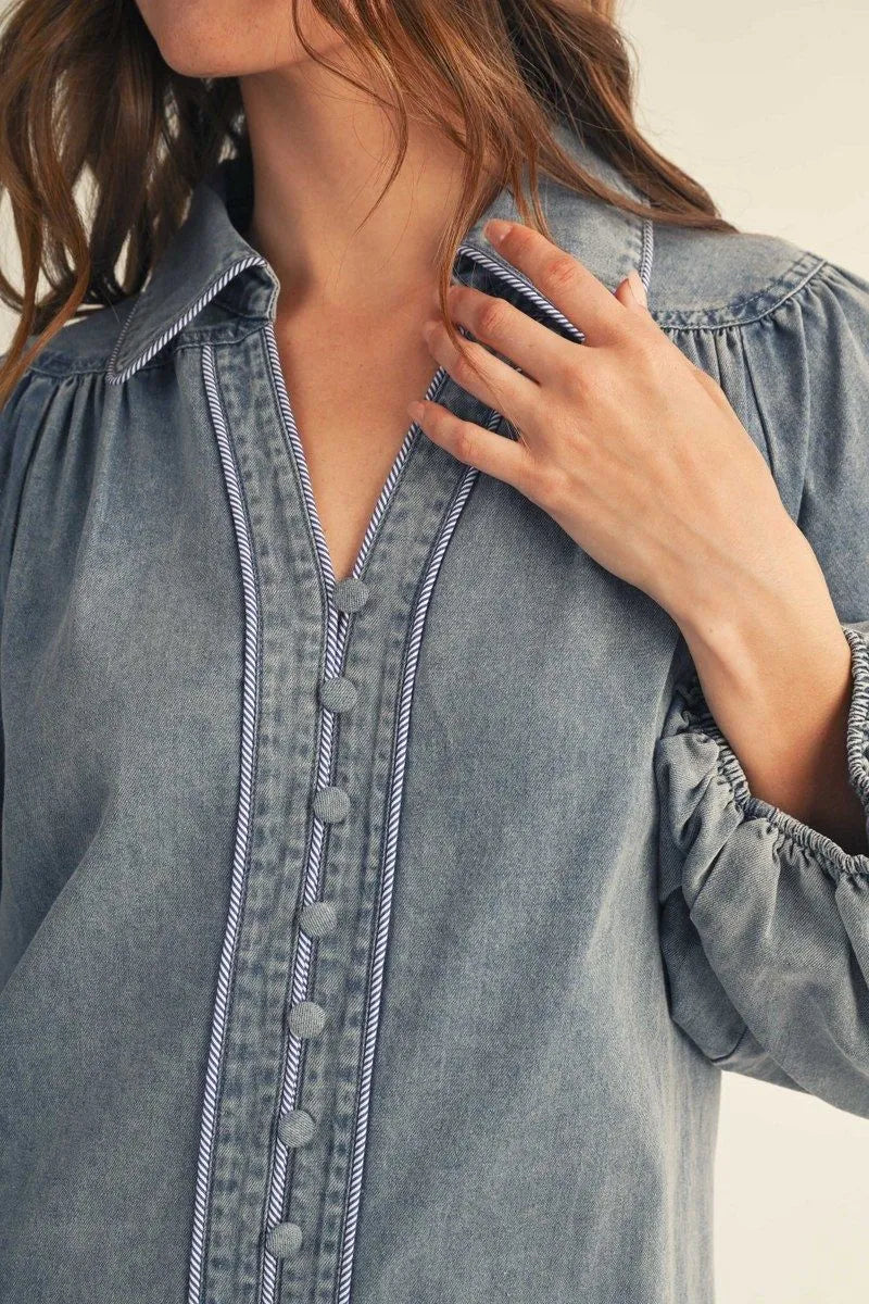 Anna Denim Dress