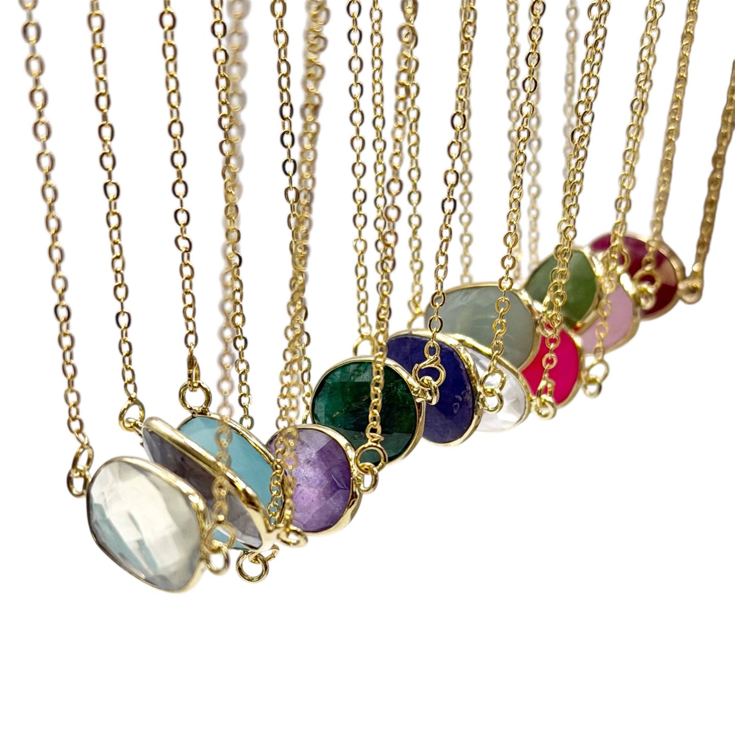 Gina Gemstone Necklace 