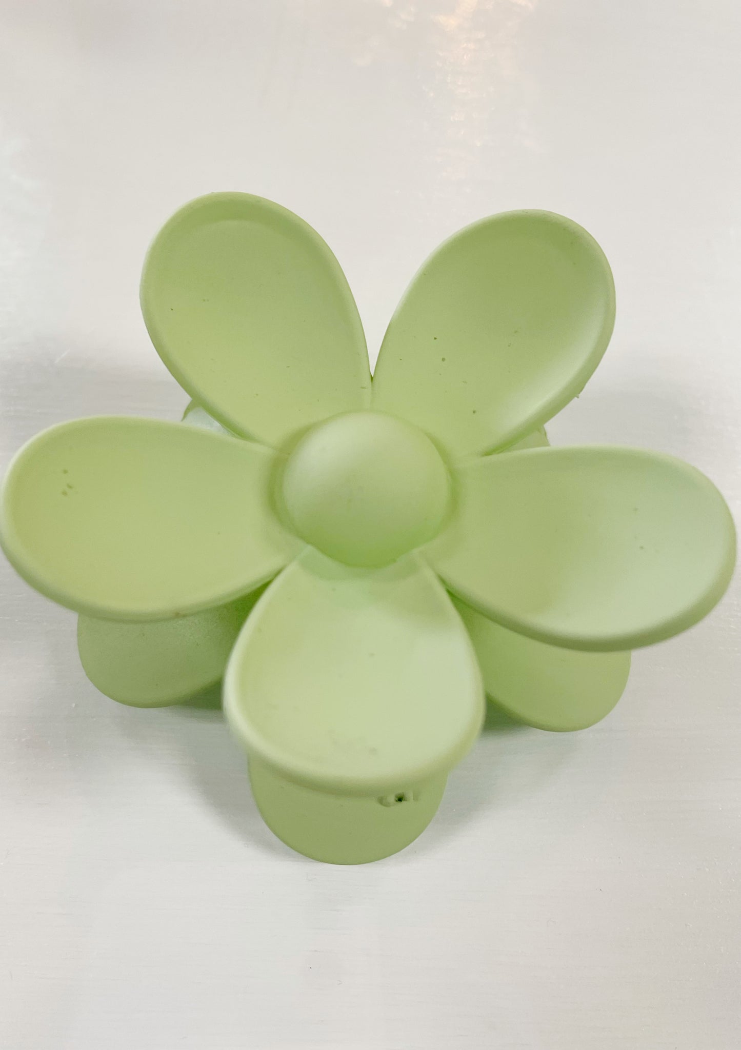 Oversized Matte Flower Hair Claw Clips