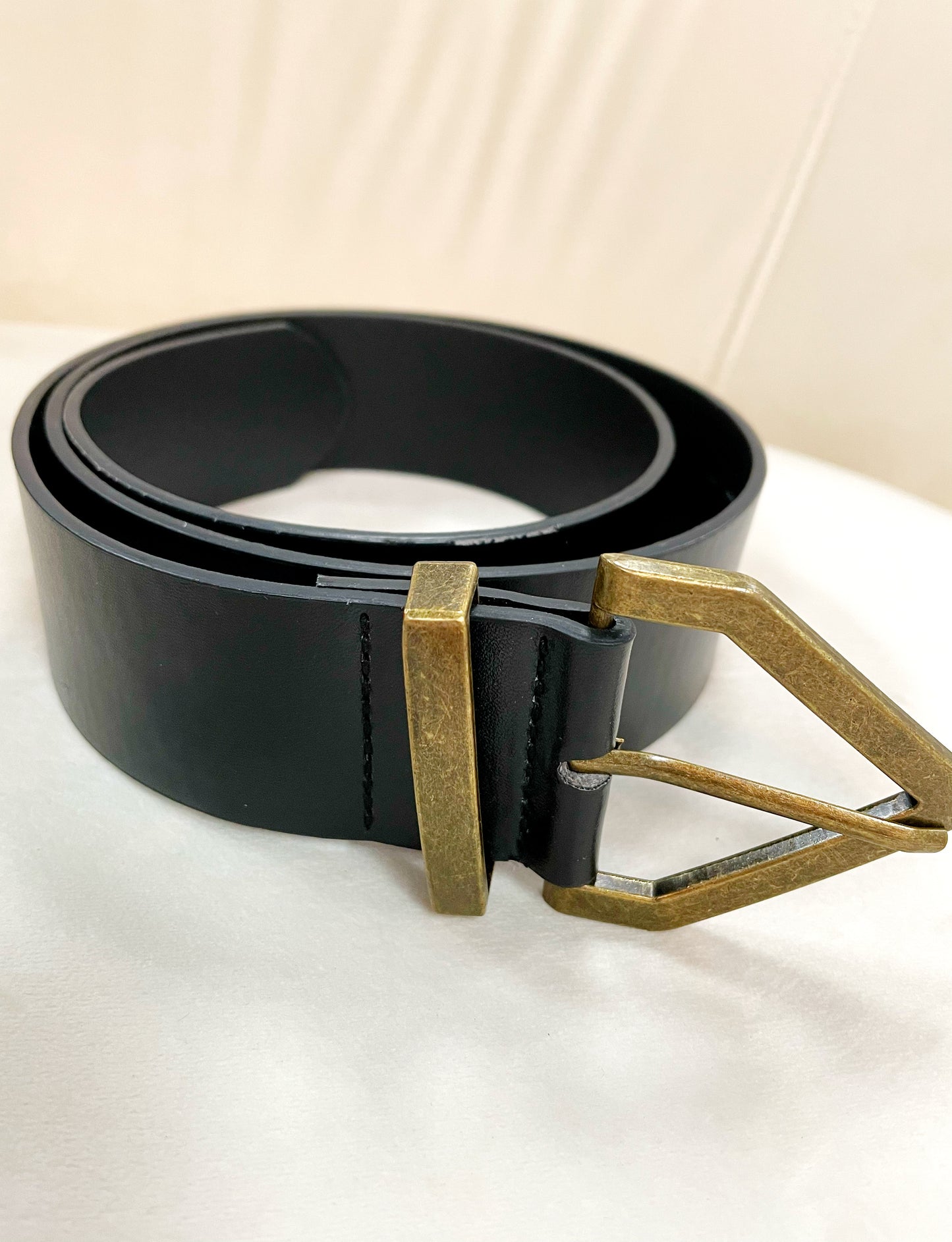 Diamond Pointed Buckle Belts