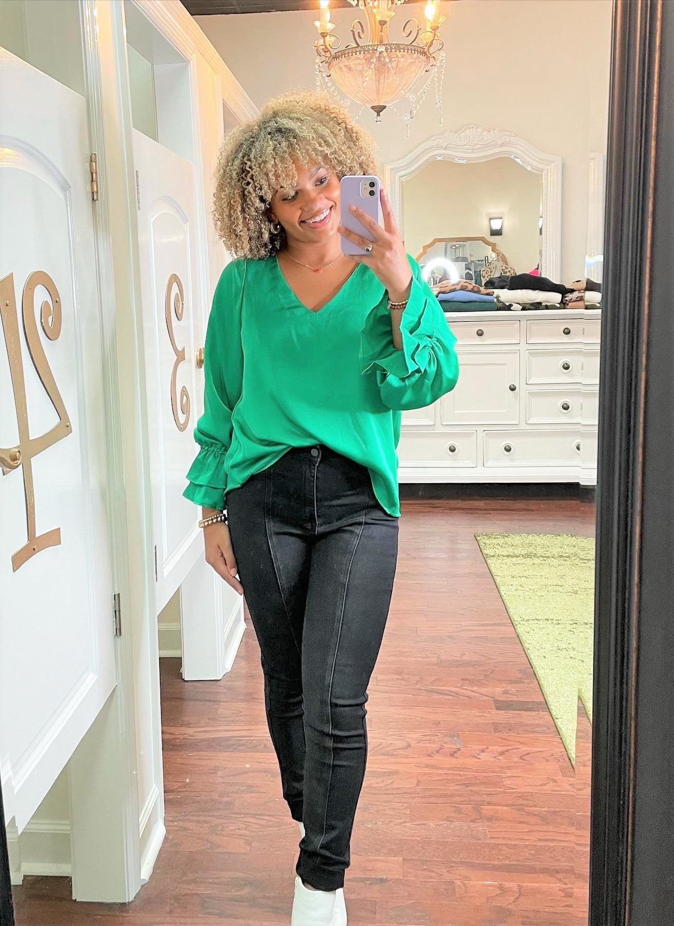 Ultra High Rise Skinny Front Seam Jean - F4301