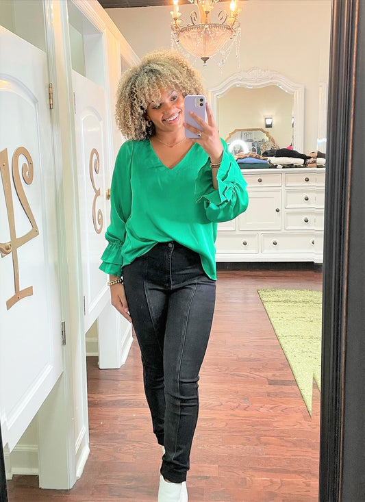 Ultra High Rise Skinny Front Seam Jean - F4301