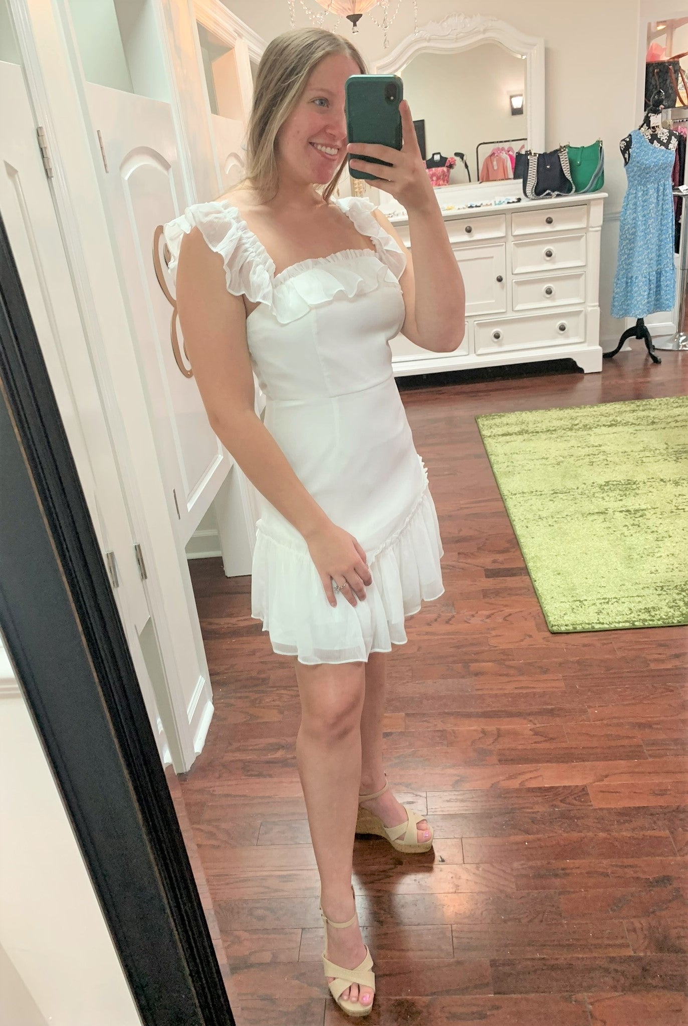 Emmy Off The Shoulder Mini Dress