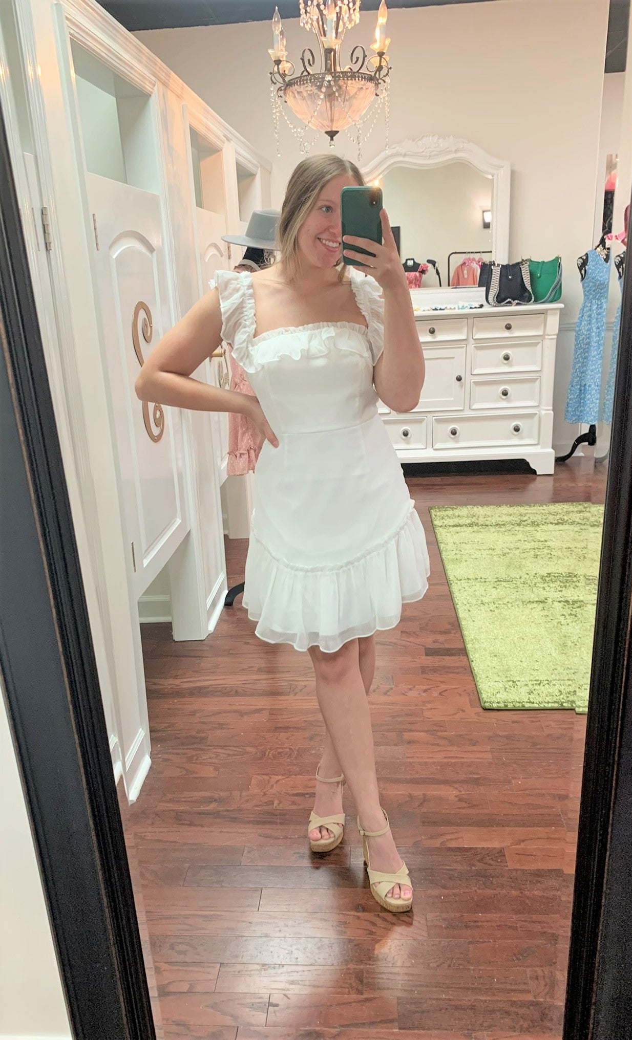 Emmy Off The Shoulder Mini Dress